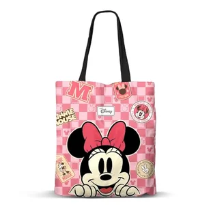 Disney Minnie Mouse Journey-Fan torba na zakupy, różowa, 33 x 40 cm, Różowa Myszka Minnie, Jeden rozmiar, Torba na zakupy FAN - Torebki damskie - miniaturka - grafika 1