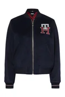 Kurtki damskie - Kurtka damska Tommy Hilfiger Wool Blend Varsity bomberka-L - miniaturka - grafika 1