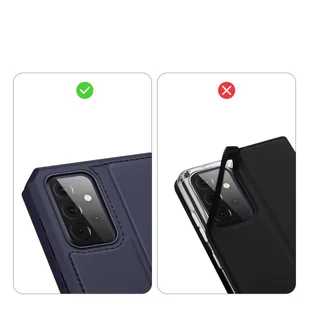 Dux Ducis Skin X kabura etui pokrowiec z klapką Samsung Galaxy A72 4G niebieski - Etui i futerały do telefonów - miniaturka - grafika 10