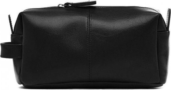 POLSKA SKÓRZANA KOSMETYCZKA SOLOME CZARNA