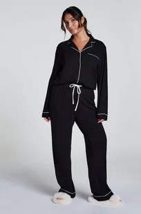 Hunkemöller Spodnie Essential z dżerseju Czarny - Bielizna nocna - miniaturka - grafika 1