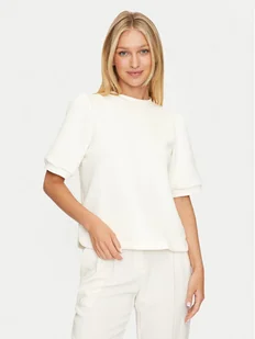 Vila Bluza Reflect 14097562 Écru Loose Fit - Bluzy damskie - miniaturka - grafika 1