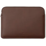 Torby na laptopy - Etui na laptopa BALTAN Zip do Apple MacBook Air 15 cali Ciemnobrązowy - miniaturka - grafika 1