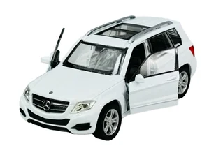 WELLY MERCEDES-BENZ GLK BIAŁY 1:34 43684 - Samochody i pojazdy dla dzieci - miniaturka - grafika 1