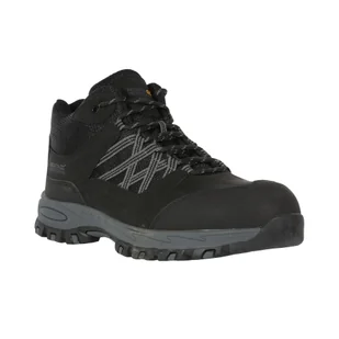 Męskie Buty Robocze Ochronne Sandstone - Buty trekkingowe męskie - miniaturka - grafika 1