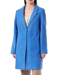 Płaszcze damskie - VERO MODA Damski płaszcz Vmpop Coat, Beaucoup Blue, L - grafika 1