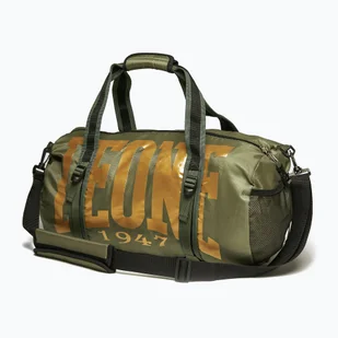 Torba treningowa LEONE 1947 Duffel Bag 30 l green - Torby sportowe - miniaturka - grafika 1