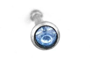 Kolczyk srebrny 8206 1203 - Piercing - miniaturka - grafika 1