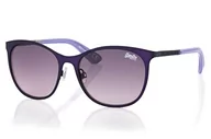 Okulary przeciwsłoneczne - Superdry SDS Echoes 56020 okulary przeciwsłoneczne, fioletowy, 53 Unisex-Dorosły, Fioletowy., 53 - miniaturka - grafika 1