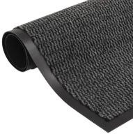 Wycieraczki - Antracytowa prostokątna wycieraczka 60 x 90 cm B3-A58 - miniaturka - grafika 1