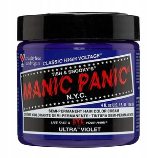 Manic Panic, Farba do włosów toner, Ultra Violet - Farby do włosów i szampony koloryzujące - miniaturka - grafika 1
