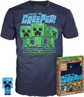 Figurki dla dzieci - minecraft - pocket pop - charged creeper + tee (m) - miniaturka - grafika 1