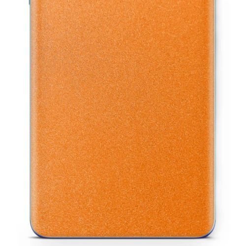 folia naklejka skórka strukturalna na TYŁ do Samsung Galaxy A15 - Pomarańczowy Pastel Matowy - apgo SKINS