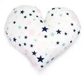 Kołdry i poduszki dla dzieci - Kerstin Poduszka Serce Dekoracyjna - miniaturka - grafika 1