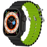 Smartwatch - Media-Tech FUSION MT872 Czarno-zielony - miniaturka - grafika 1