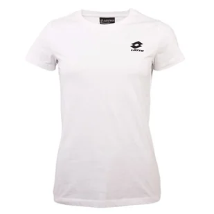Koszulka damska Lotto 1124012-11-0601 - biała - Koszulki sportowe damskie - miniaturka - grafika 1
