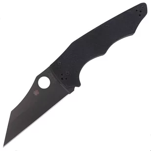 Nóż Spyderco YoJumbo G-10 Black, Black Blade Plain (C253GPBBK) - Noże - miniaturka - grafika 1