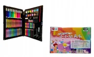 Kredki, ołówki, pastele i pisaki - Zestaw plastyczny szkolny 108 elementów - miniaturka - grafika 1