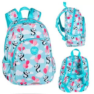 CoolPack Plecak szkolno przedszkolny Toby Panda baloniki E49548_20220609133314 - Plecaki szkolne i tornistry - miniaturka - grafika 1