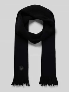 Szal z czystej żywej wełny model ‘ALBAS_BADGE’ - Apaszki i szaliki męskie Szal z czystej żywej wełny model ‘ALBAS_BADGE’ - Apaszki i szaliki męskie - miniaturka - grafika 1