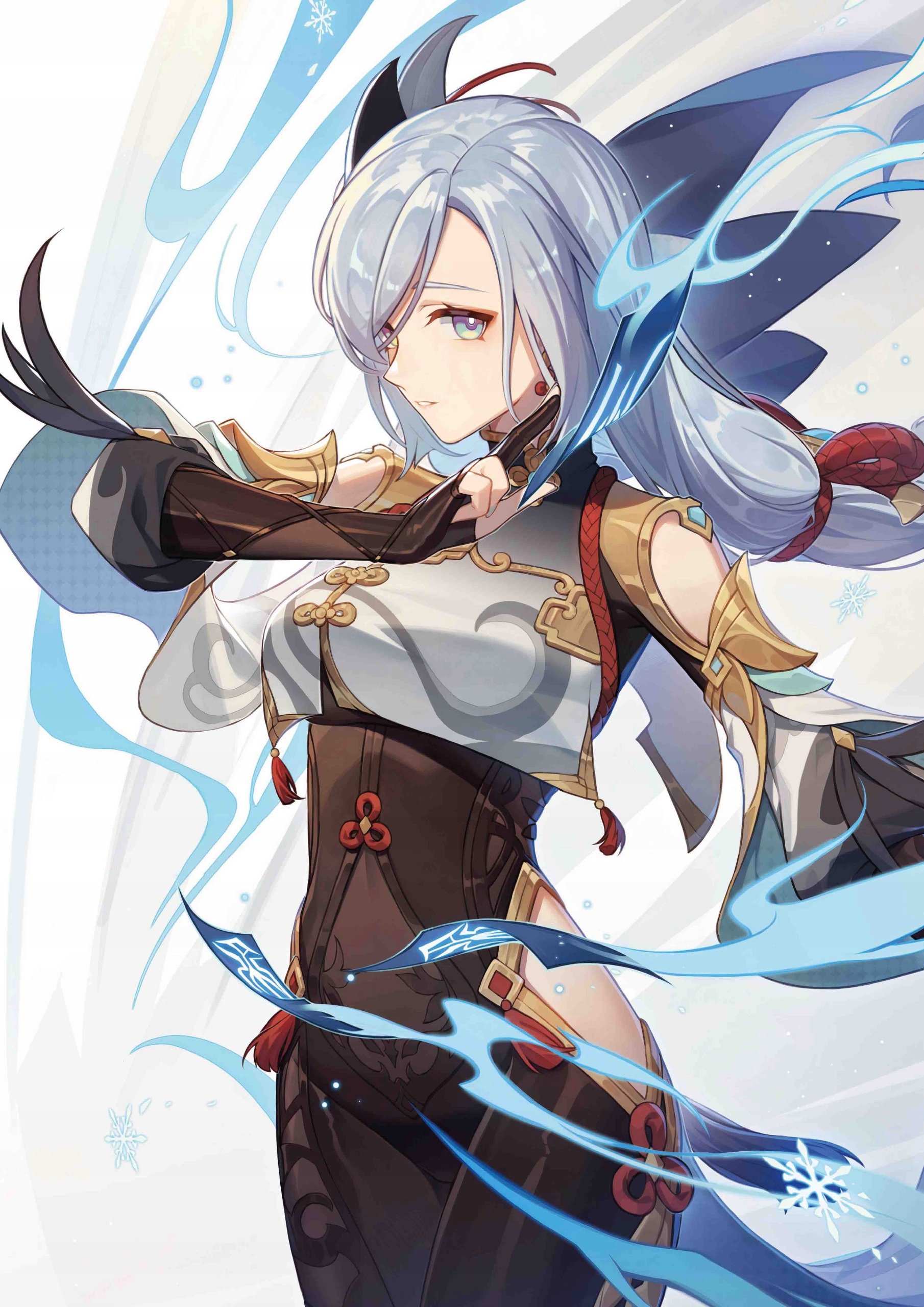 Plakat A3 Genshin Impact Anime Gra Shenhe