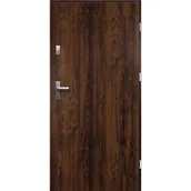 Drzwi zewnętrzne - Isoxa Drzwi zewnętrzne stalowe wejściowe Andromeda 68 orzechowe 90 prawe - miniaturka - grafika 1
