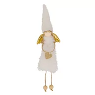 Ozdoby bożonarodzeniowe - Zawieszka Anioł 34cm biała - miniaturka - grafika 1