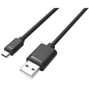 Unitek kabel USB 2.0-micro USB M/M 0,5m Y-C454GBK - Adaptery i przejściówki - miniaturka - grafika 2