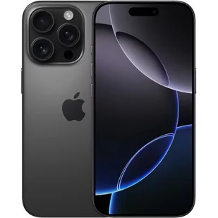 Apple iPhone 16 Pro 128GB Tytan czarny - Telefony komórkowe - miniaturka - grafika 1