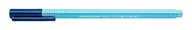Długopisy - triplus 323 1 mm Staedtler kolorowy długopis z włóknem - Aqua Blue (opakowanie 10 sztuk) - miniaturka - grafika 1