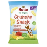 Przekąski dla dzieci - Holle Chrupki Jaglane-Mango Bio 25G - miniaturka - grafika 1