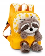 Plecaki - NICI 49846 Plecak 21x26cm żółty + maskotka Szop 25cm - miniaturka - grafika 1