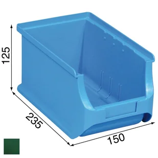 Allit pojemnik ProfiPlus nr 3, zielony 148x235x125mm (456211) - Skrzynki i torby narzędziowe - miniaturka - grafika 1
