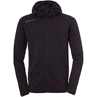 Kurtki męskie - uhlsport Męska kurtka Essential Hood, czarna, XXXL - miniaturka - grafika 1