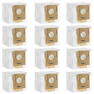 12 worków na kurz do ECOVACS Deebot N8 Pro Plus/N8 Pro T8 T8MAX T8Power T8AIVI T8+ T8 AIVI+ T9 AIVI T9 PRO T9 MAX DX93 DDX96 części do odkurzacza - Worki do odkurzaczy - miniaturka - grafika 1