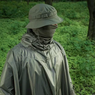 M-Tac - Poncho przeciwdeszczowe - Oliwkowe - 20301001 - Odzież taktyczna i umundurowanie - miniaturka - grafika 12