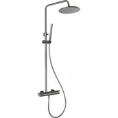 Zestawy prysznicowe - Deante Zestaw natryskowy Arnika NAC D1QK Tytan - miniaturka - grafika 1