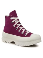 Trampki damskie - Converse Trampki Ctas Lugged 2.0 Hi A03701C Fioletowy - miniaturka - grafika 1