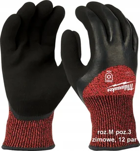 Milwaukee MILWAUKEE GLOVES LEVEL 3 - SIZE M/8 WINTER /12 pcs. - Rękawice robocze - miniaturka - grafika 1