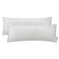 Poszewki na poduszki - Poszewka dekoracyjna AMBER kolor biały bawełna 40x145 decoking - CHP/AMBER/PEARLOYSTER/40x145*2 - miniaturka - grafika 1