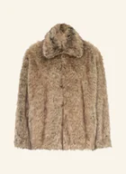 Płaszcze damskie - Liu Jo Płaszcz Ze Sztucznego Futra braun - miniaturka - grafika 1