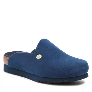 Kapcie damskie - Scholl Kapcie Sirdal 2.0 F29535 1040 350 Navy Blue - grafika 1