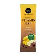 Przekąski dla dzieci - FOODS BY ANN Energy Vitamin Bar Baton Banan & Kakao bez oleju palmowego 35g - miniaturka - grafika 1