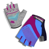 Rękawiczki rowerowe - Rękawiczki rowerowe PATTY Mechanics rozm.M różowo-niebieskie - miniaturka - grafika 1
