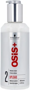 Schwarzkopf Osis Upload Krem nadający objętość 200ml - Kosmetyki do stylizacji włosów - miniaturka - grafika 3