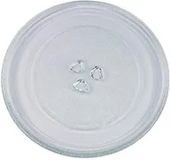 Akcesoria i części do mikrofalówek - Uniwersalna płyta szklana gramofonu mikrofalowego z 3 oprawami, 245 mm - miniaturka - grafika 1