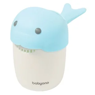 BabyOno Kubek do mycia głowy Wieloryb 5O37EV 5O37EV SAM One size - Inne akcesoria do pielęgnacji dzieci - miniaturka - grafika 1