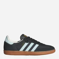 Trampki damskie - Tenisówki damskie do kostki adidas Originals Samba OG W ID0493 40 (6.5UK) Ciemnoszare (4066764200557) - miniaturka - grafika 1