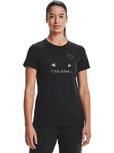 Under Armour Koszulka w kolorze czarnym - Koszulki i topy damskie - miniaturka - grafika 1