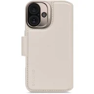 Etui i futerały do telefonów - Etui DECODED Leather Detachable Wallet MagSafe do Apple iPhone 16 Beżowy | Bezpłatny transport - miniaturka - grafika 1